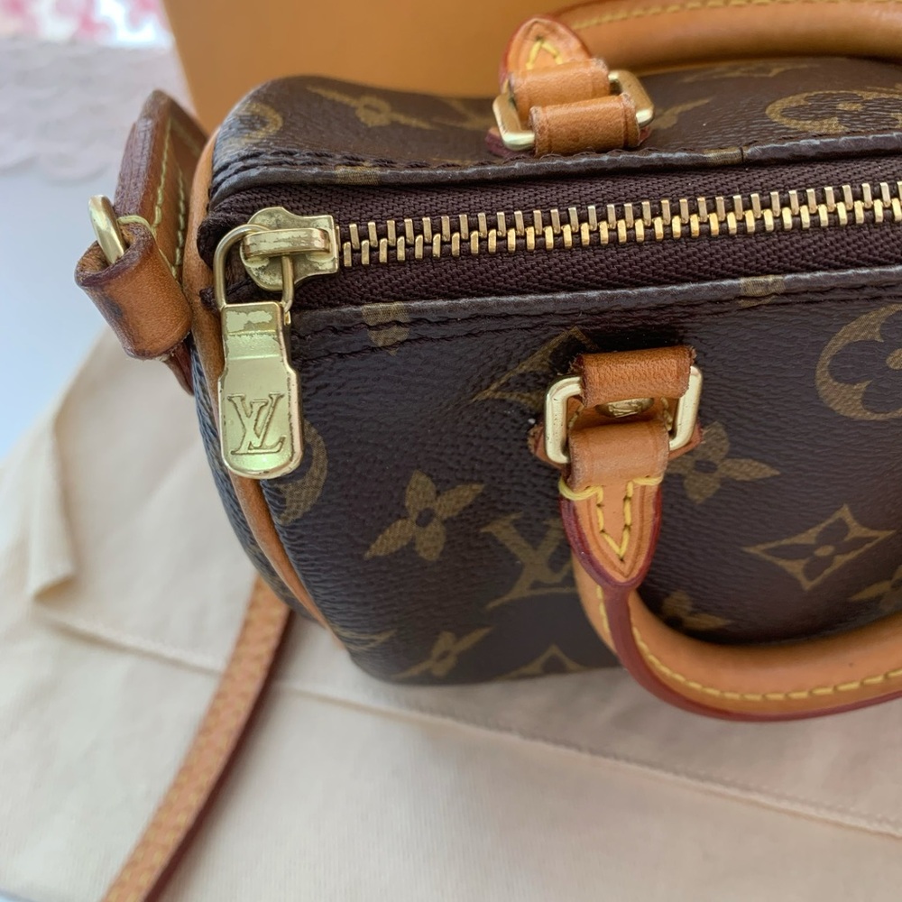 Louis Vuitton Nano Speedy Monogram Bag - Picture 4 of 12